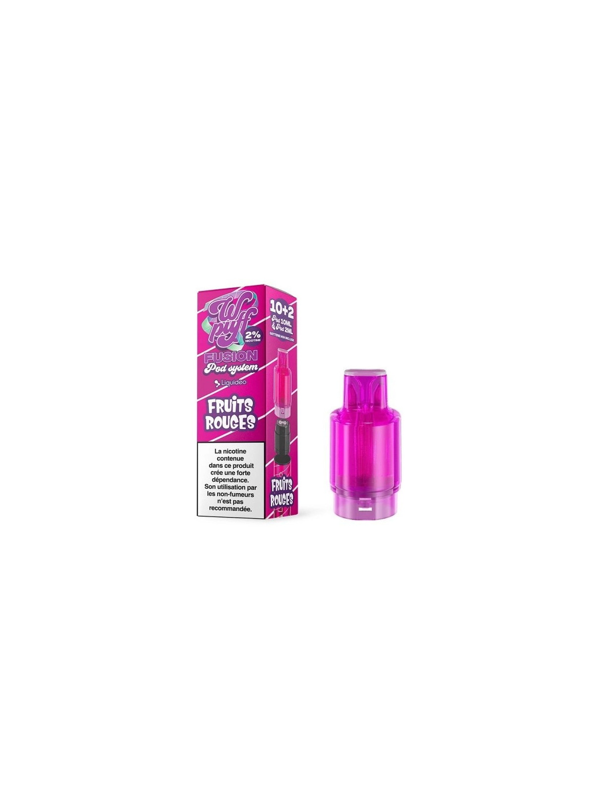 LIQUIDEO Cartouche Fruits Rouges - 15K Wpuff Fusion