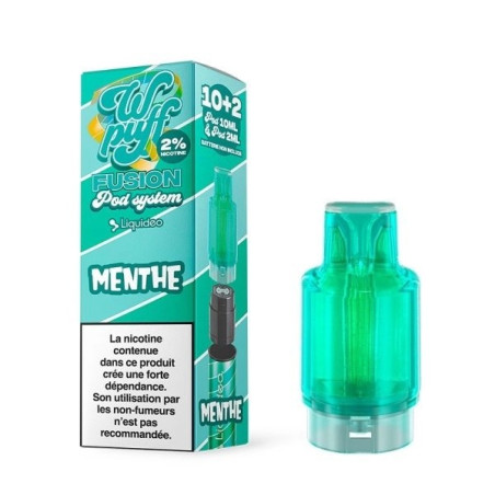 LIQUIDEO Cartouche Menthe Fraîche - 15K Wpuff Fusion