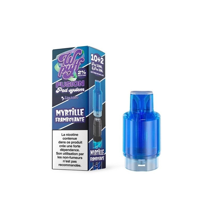 LIQUIDEO Cartouche Myrtille Framboyante - 15K Wpuff Fusion