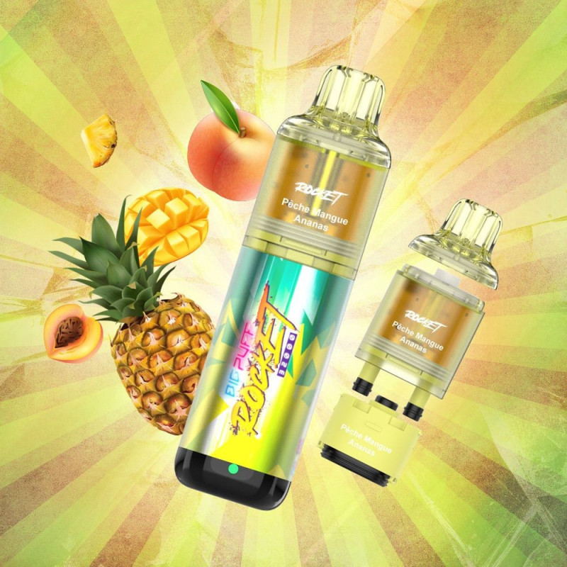 BIG PUFF Pêche Mangue Ananas 32000 Puffs