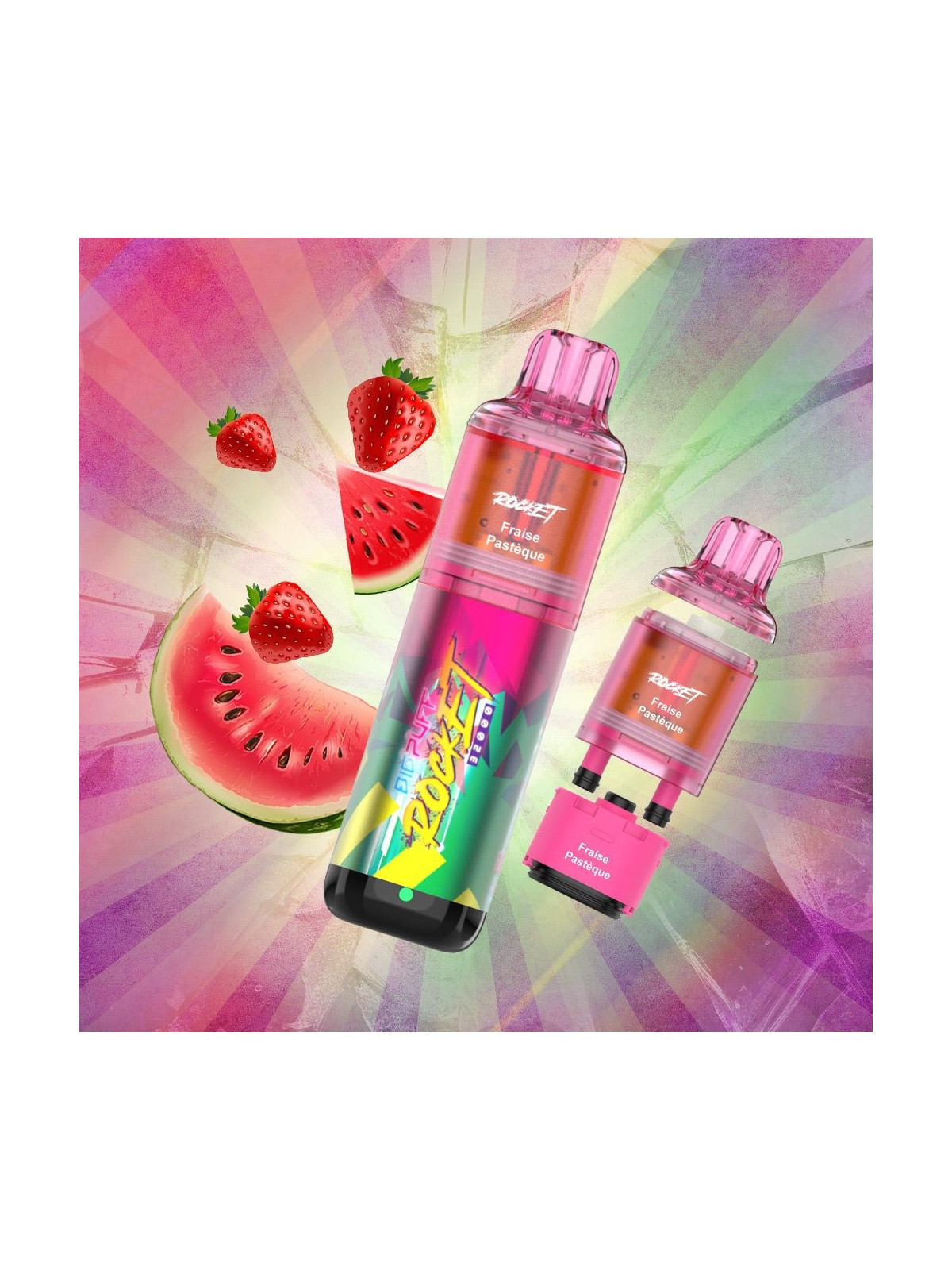 BIG PUFF Fraise Pastèque 32000 Puffs