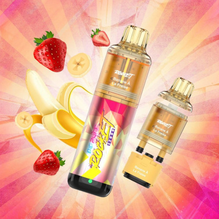 BIG PUFF Banane À La Fraise 32000 Puffs
