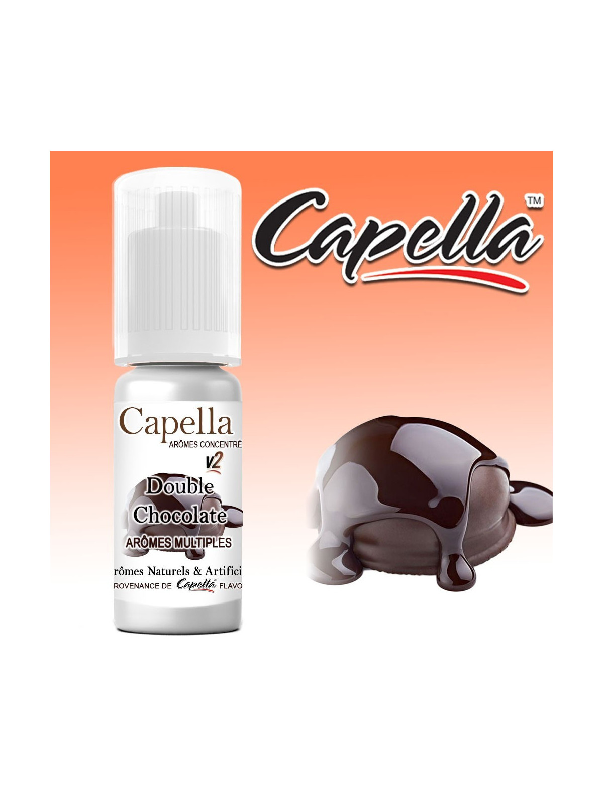 CONCENTRÉ DOUBLE CHOCOLATE V2 - CAPELLA-DIY - Do It Yourself-alavape.com