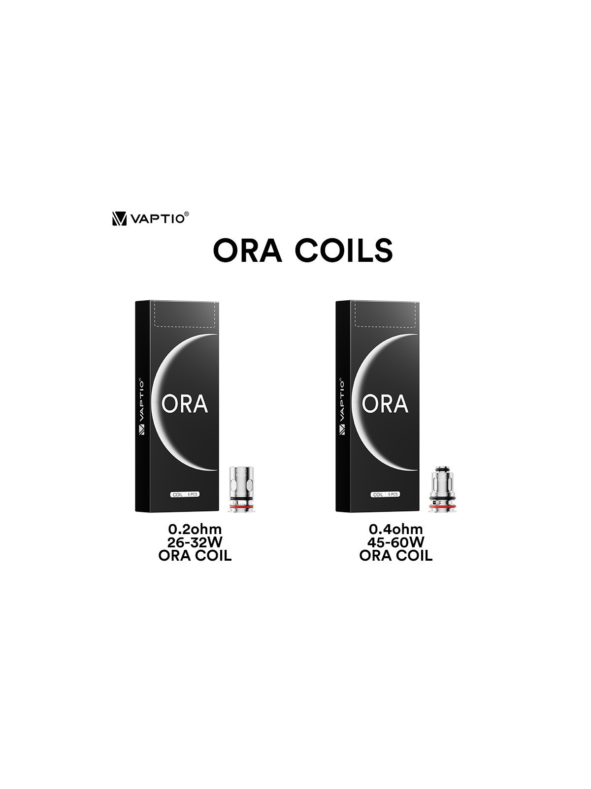 VAPTIO Resistances Ora Coils / 5Pcs
