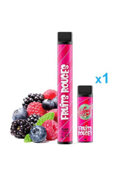 LIQUIDEO Kit Fruits Rouges (1Bat + 1Pod) - Wpuff 600