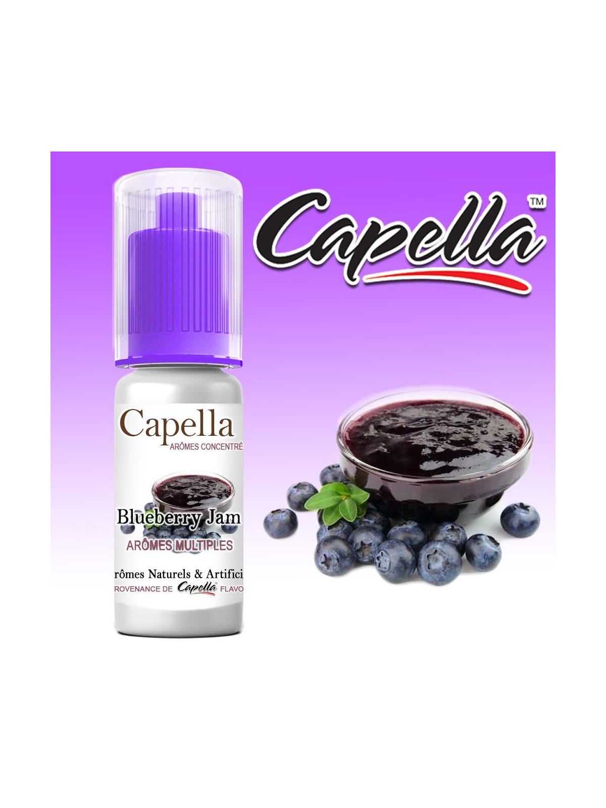 CONCENTRÉ BLUEBERRY JAM - CAPELLA-DIY - Do It Yourself-alavape.com