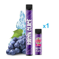 LIQUIDEO Kit Raisin Glacée (1Bat + 1Pod) - Wpuff 600