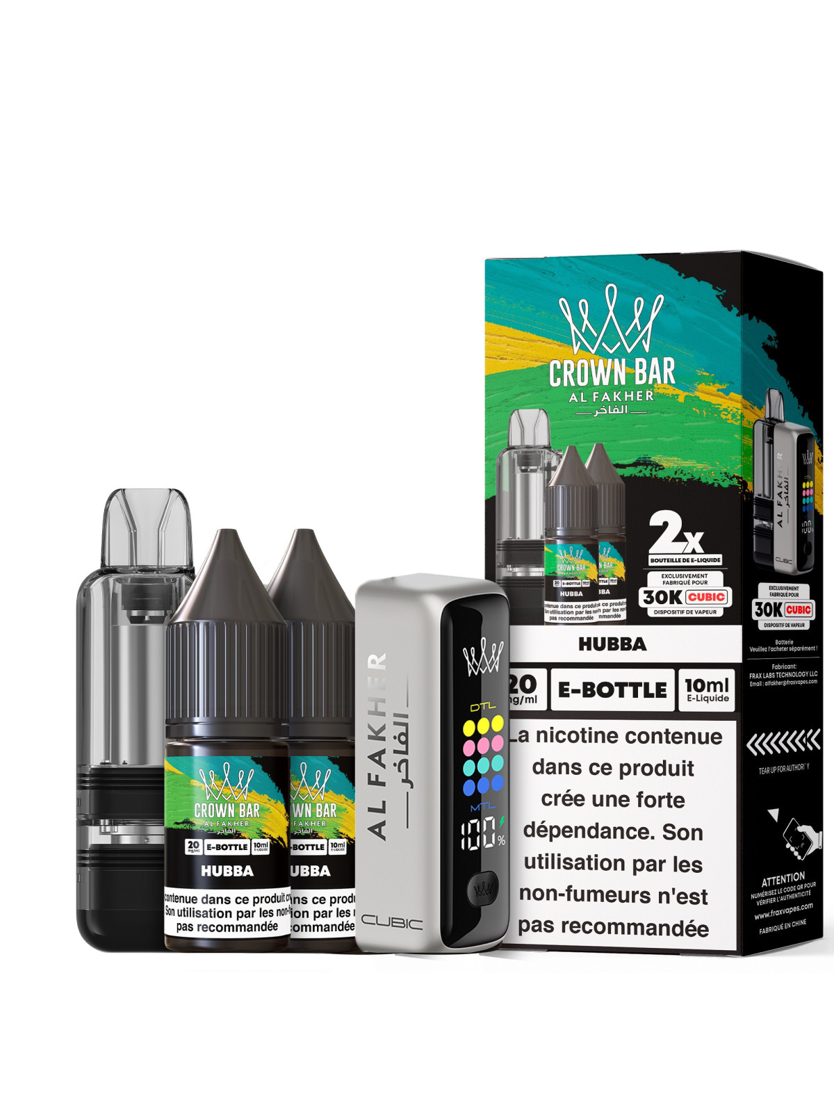 AL FAKHER Kit Cubic Hubba 30K