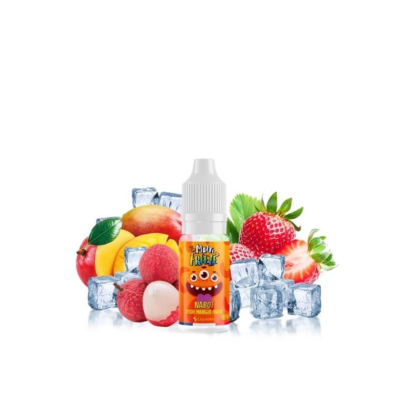 LIQUIDEO Nabot Litchie Mangue Fraise / 15Pcs