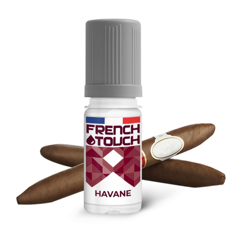 E LIQUIDE HAVANE 10ML - FRENCH TOUCH--alavape.com