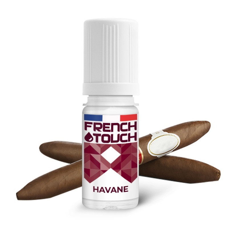 E LIQUIDE HAVANE 10ML - FRENCH TOUCH--alavape.com