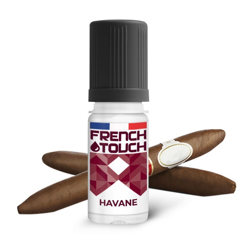 E LIQUIDE HAVANE 10ML - FRENCH TOUCH--alavape.com