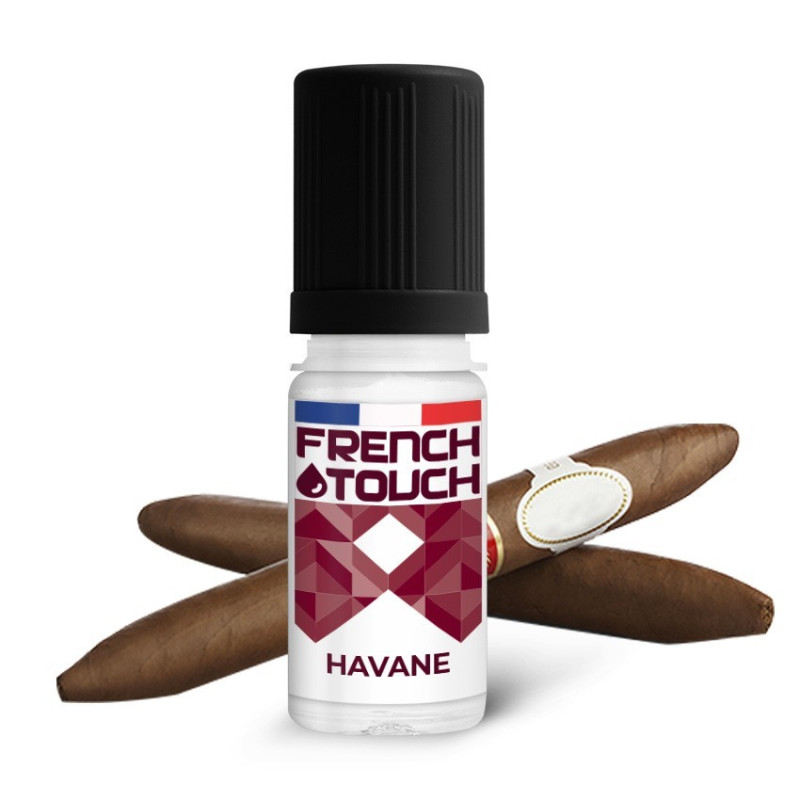E LIQUIDE HAVANE 10ML - FRENCH TOUCH--alavape.com