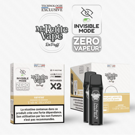 MA PETITE VAPE Cartouche Tabac Blond /2Pcs