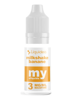 LIQUIDEO Milkshake Banane / 6Pcs - My Eliquide