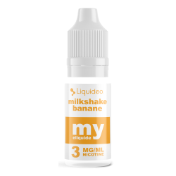 LIQUIDEO Milkshake Banane / 6Pcs - My Eliquide