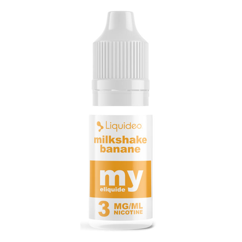 LIQUIDEO Milkshake Banane / 6Pcs - My Eliquide