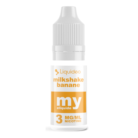 LIQUIDEO Milkshake Banane / 6Pcs - My Eliquide