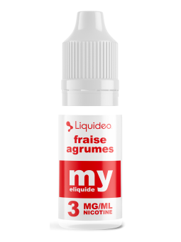 LIQUIDEO Fraise Agrumes / 6Pcs - My Eliquide