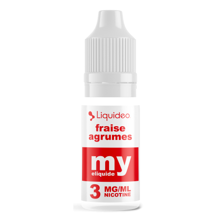 LIQUIDEO Fraise Agrumes / 6Pcs - My Eliquide