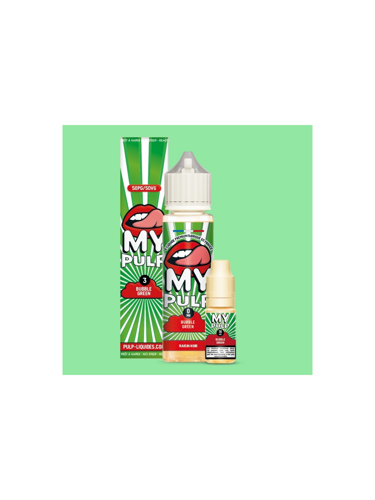 PULP Pack 60ml Bubble Green