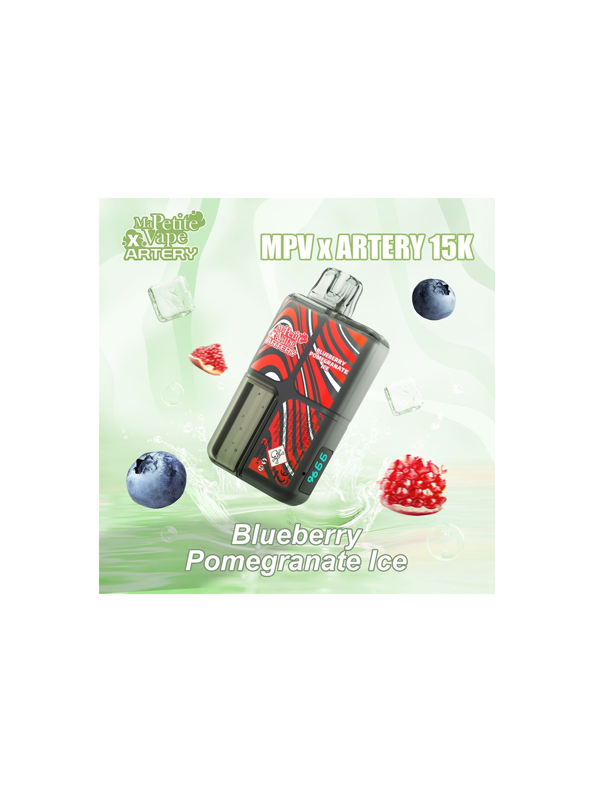 ARTERY Blueberry Pomegranate Ice 15000 Puffs