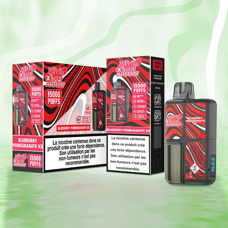 ARTERY Blueberry Pomegranate Ice 15000 Puffs