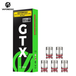 VAPORESSO Résistances Gtx Dual Mesh / 5Pcs