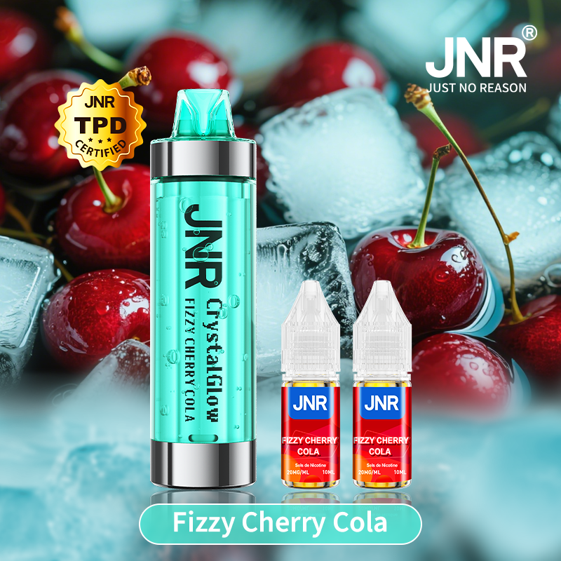 Fizzy Cherry Cola 33000 puffs - CRYSTAL GLOW JNR