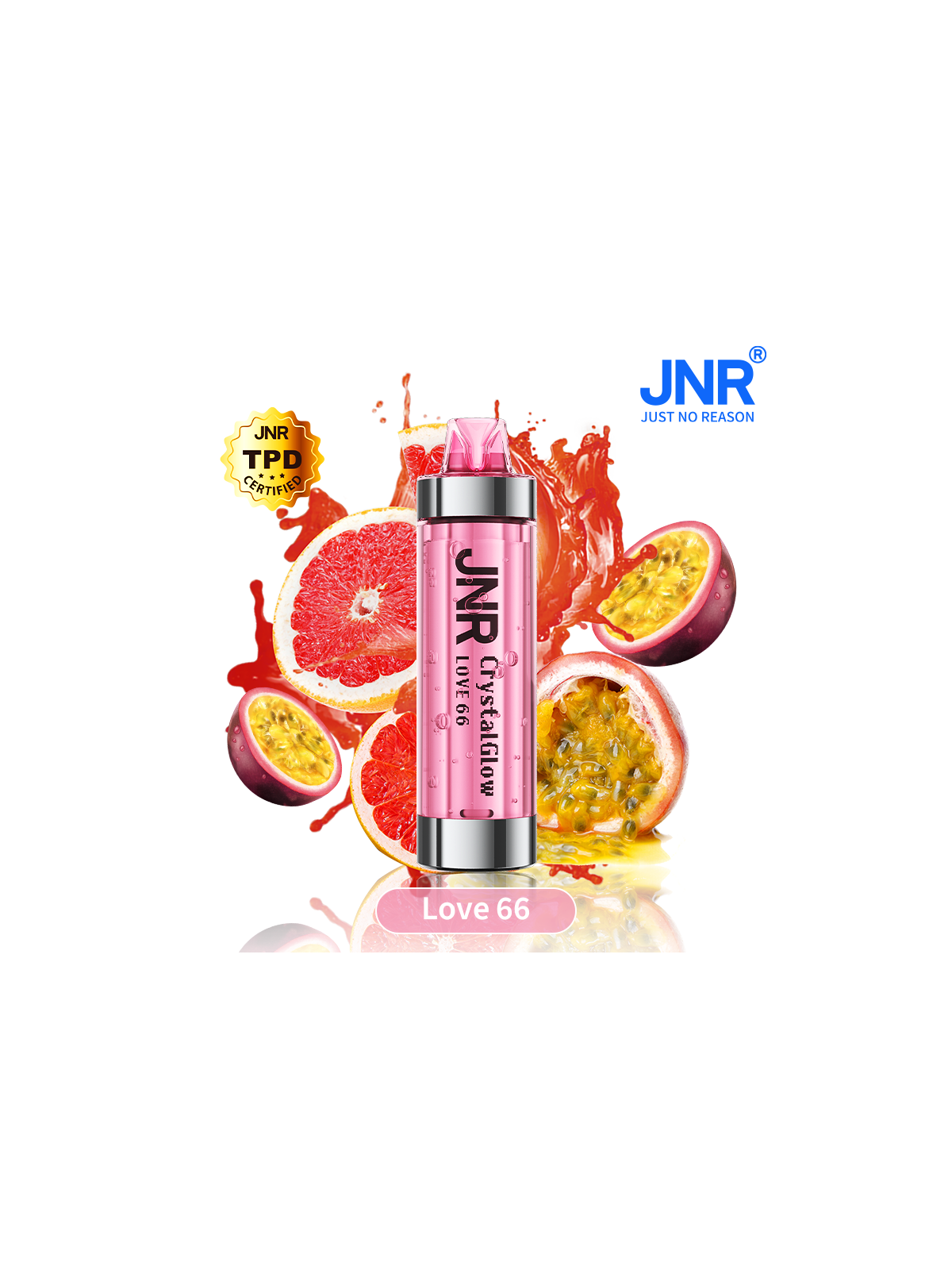 LOVE66 33000 puffs - CRYSTAL GLOW JNR
