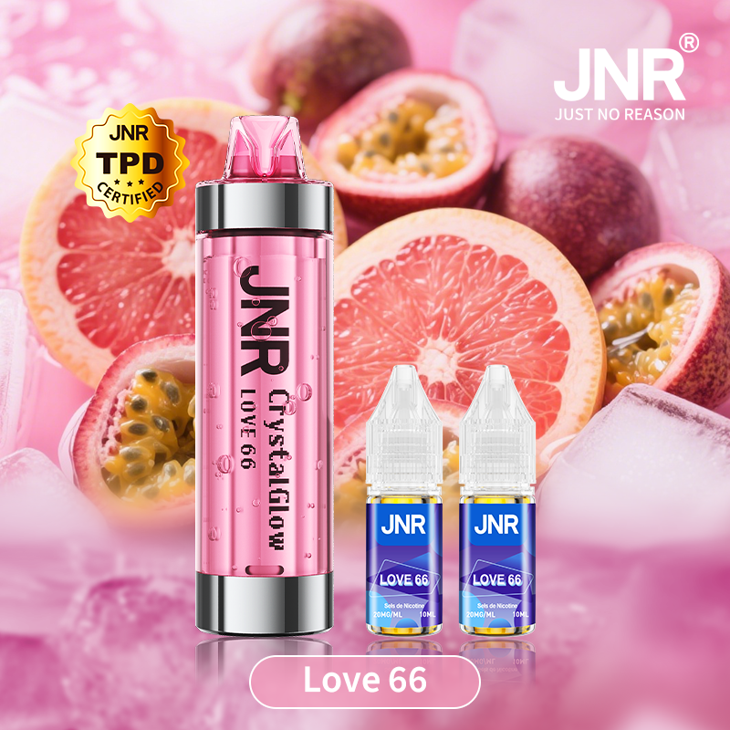 LOVE66 33000 puffs - CRYSTAL GLOW JNR