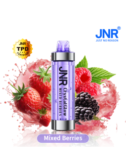 Mixed Berries 33000 puffs - CRYSTAL GLOW JNR