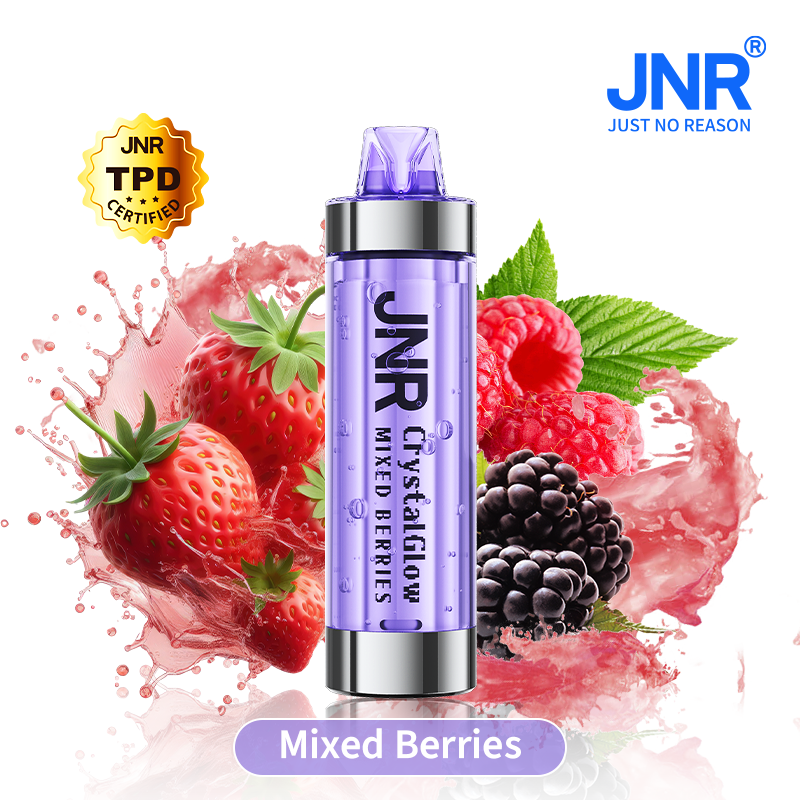 Mixed Berries 33000 puffs - CRYSTAL GLOW JNR