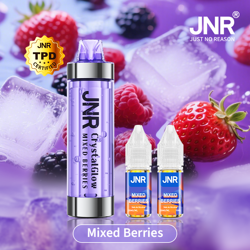 Mixed Berries 33000 puffs - CRYSTAL GLOW JNR