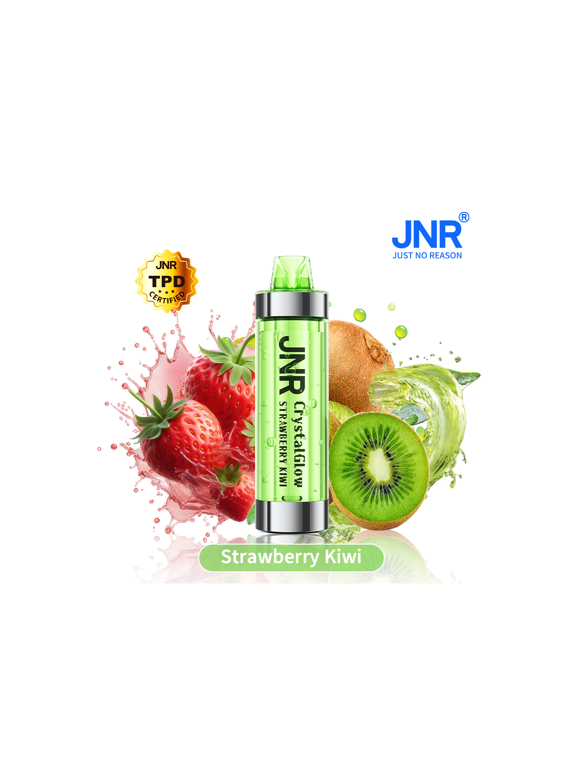 Strawberry Kiwi 33000 puffs - CRYSTAL GLOW JNR