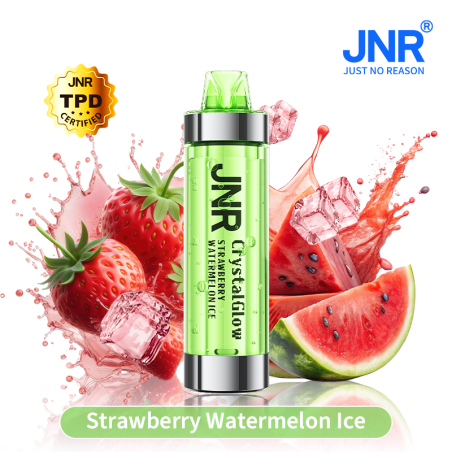 Strawberry Watermelon Ice 33000 puffs - CRYSTAL GLOW JNR
