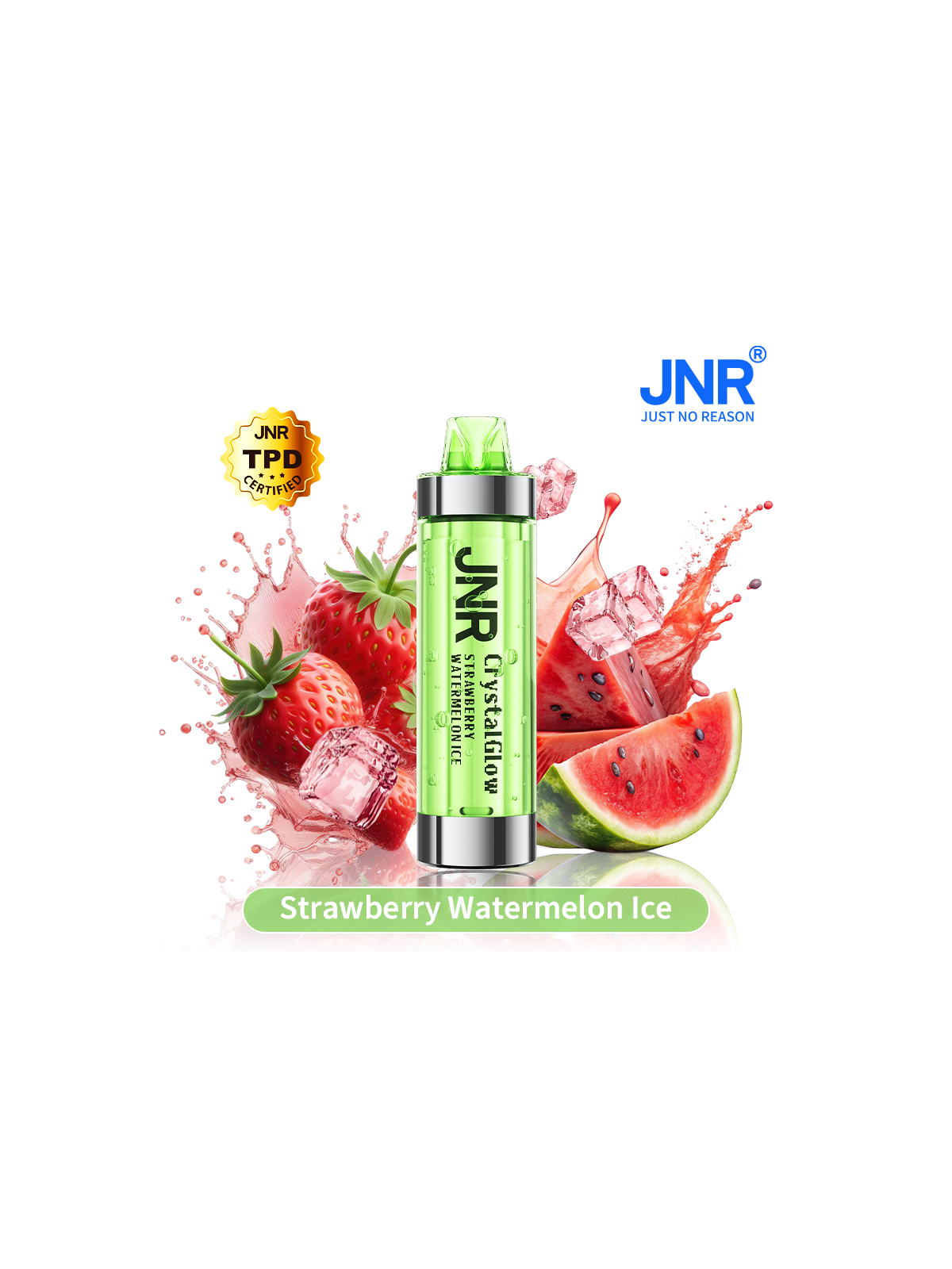 Strawberry Watermelon Ice 33000 puffs - CRYSTAL GLOW JNR