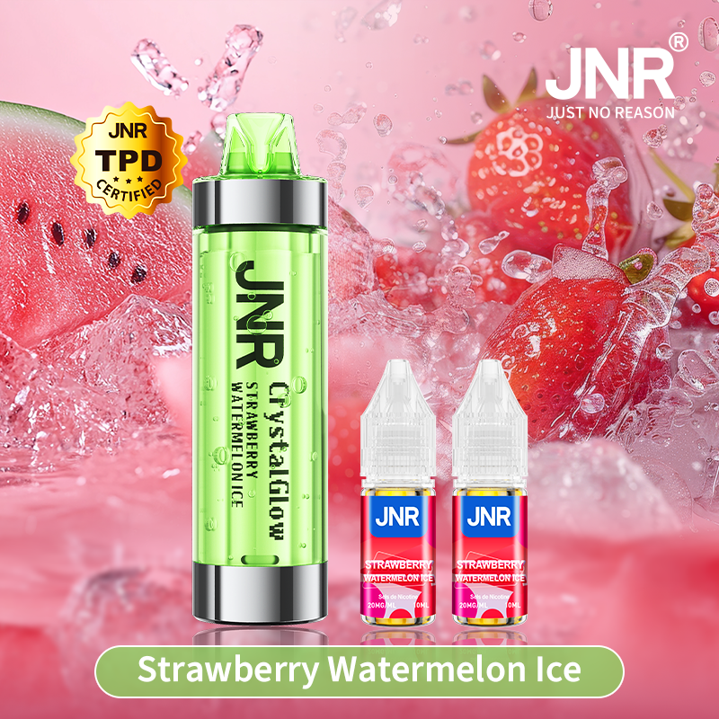 Strawberry Watermelon Ice 33000 puffs - CRYSTAL GLOW JNR