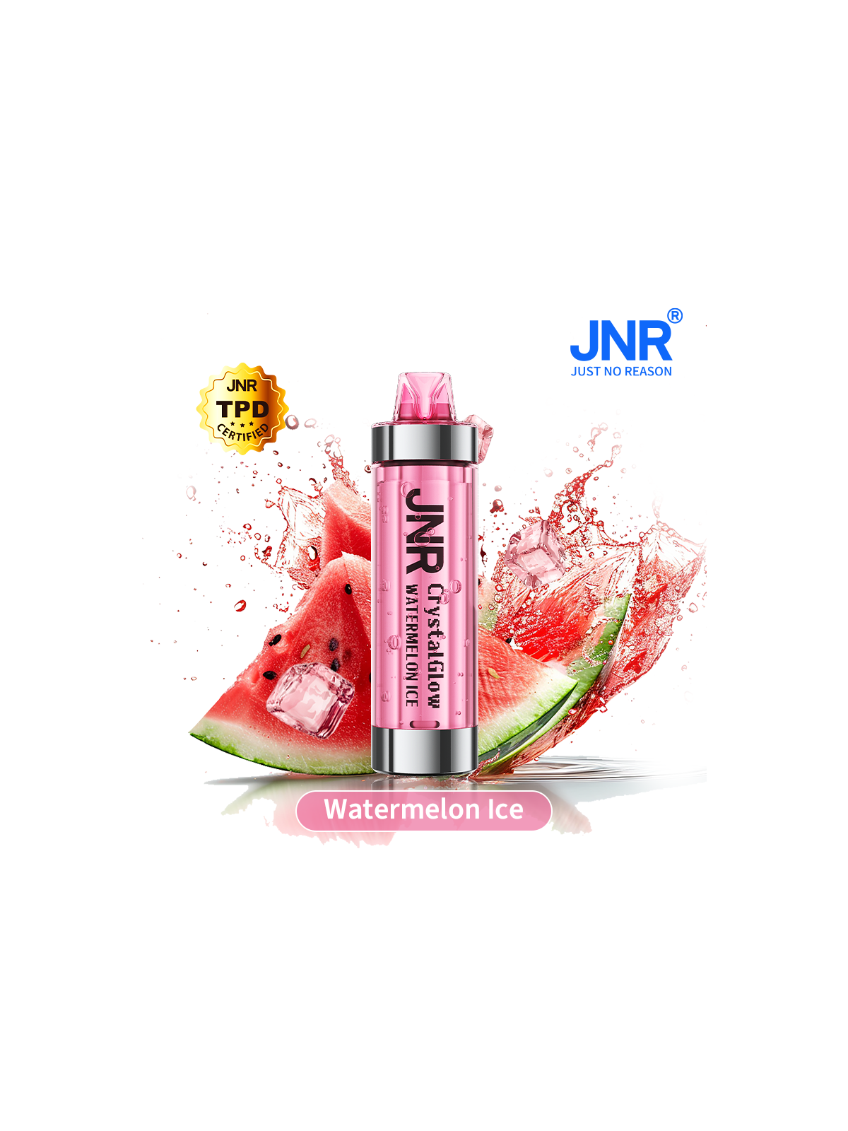 Watermelon Ice 33000 puffs - CRYSTAL GLOW JNR