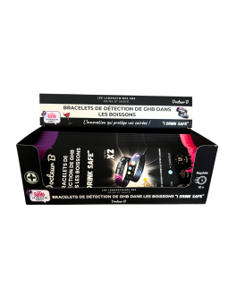 Bracelet De Détection De Ghb - I Drink Safe De Doctor B
