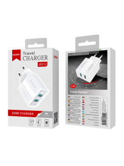 D-POWER Chargeur 2 USB 2.4A