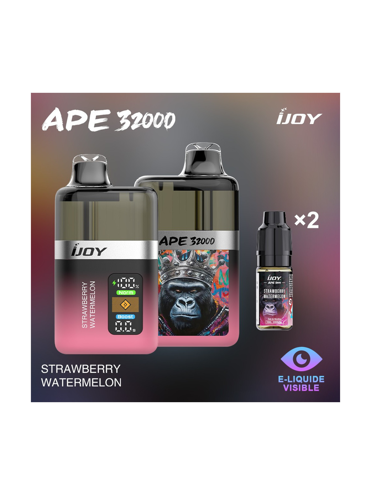 Strawberry Watermelon - APE 32000 IJOY
