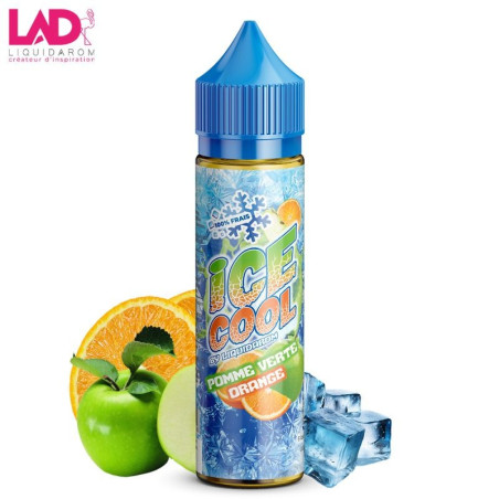 LIQUIDAROM Pomme Verte Orange 50ml - Ice Cool