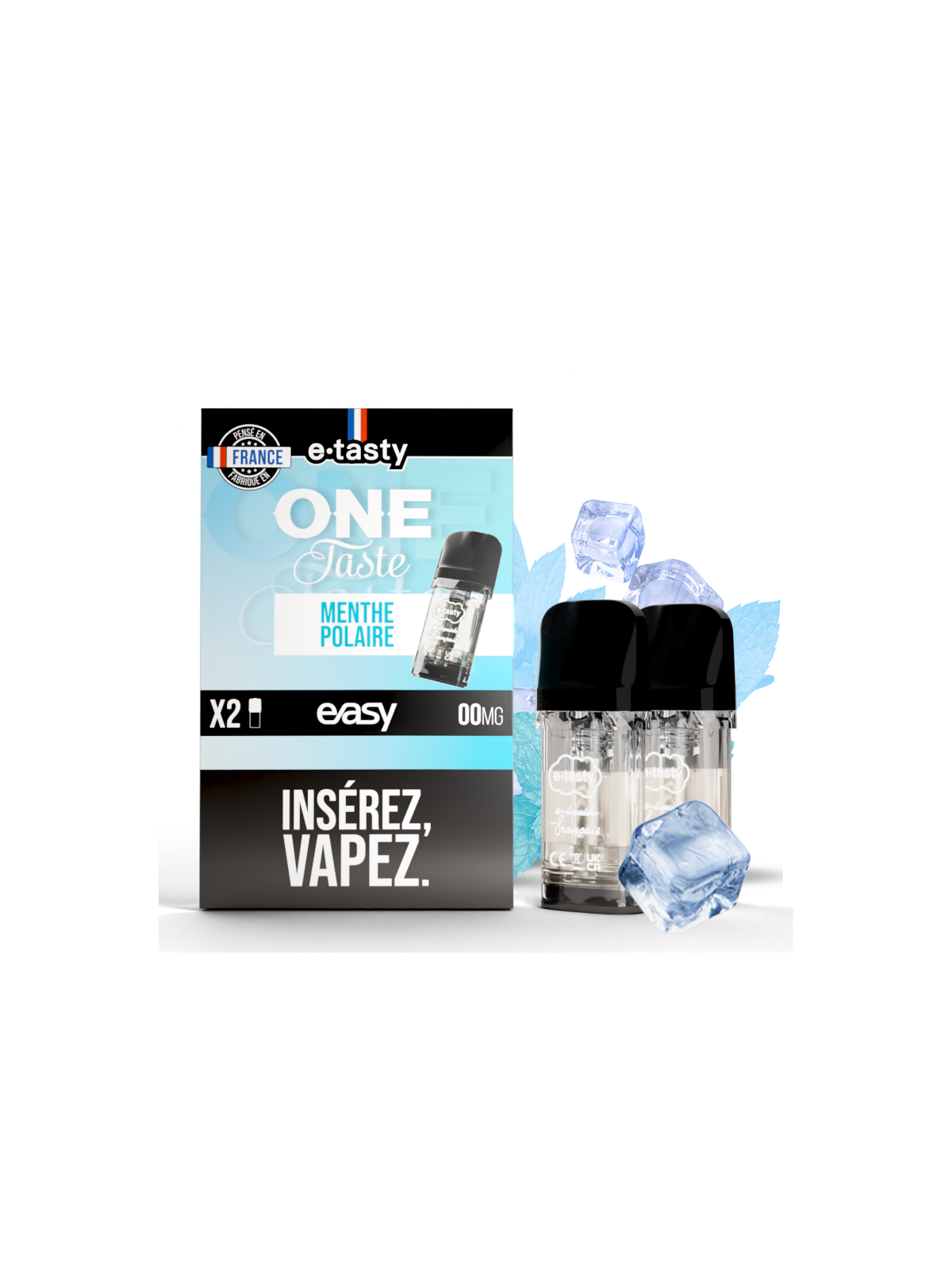 RECHARGE ONE TASTE MENTHE POLAIRE / 2pcs - EASY