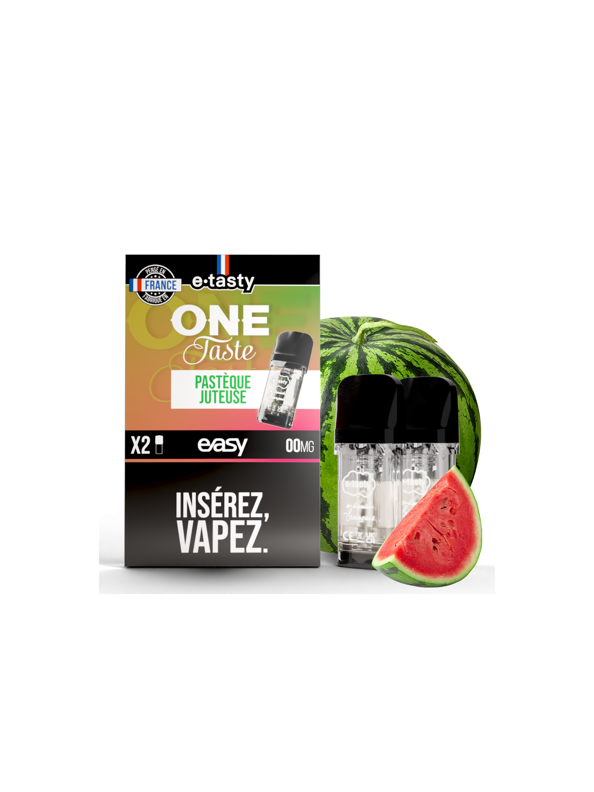RECHARGE ONE PASTEQUE JUTEUSE / 2pcs - EASY