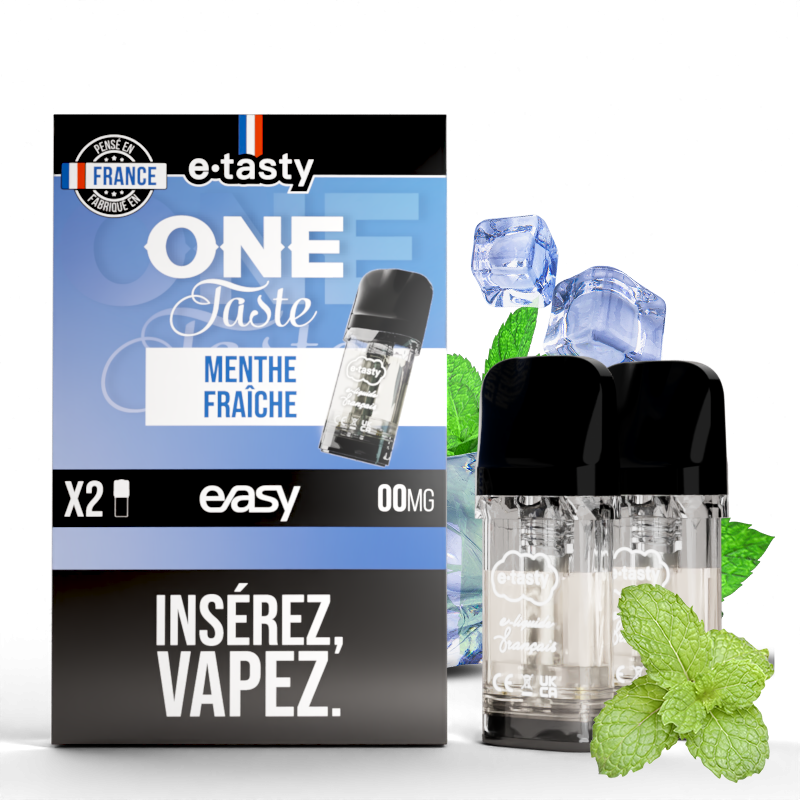 RECHARGE ONE TASTE MENTHE FRAICHE / 2pcs - EASY