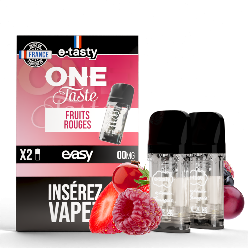 RECHARGE ONE TASTE FRUITS ROUGES / 2pcs - EASY