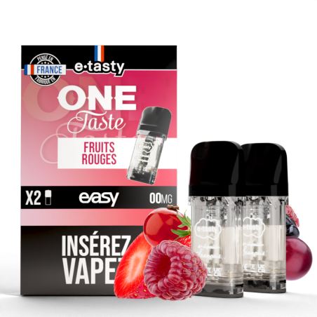 RECHARGE ONE TASTE FRUITS ROUGES / 2pcs - EASY