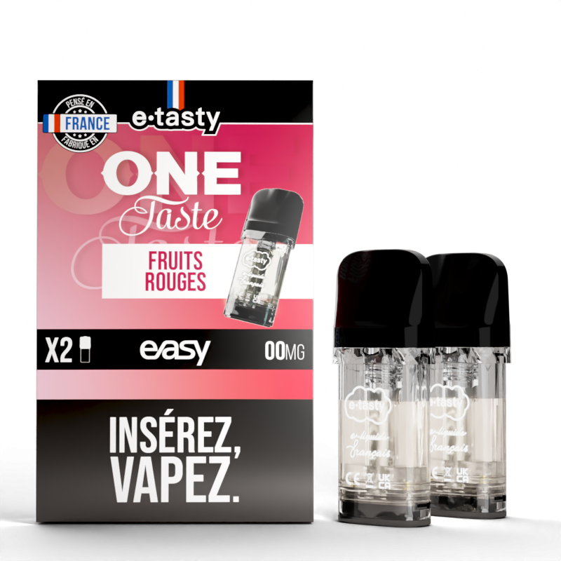 RECHARGE ONE TASTE FRUITS ROUGES / 2pcs - EASY