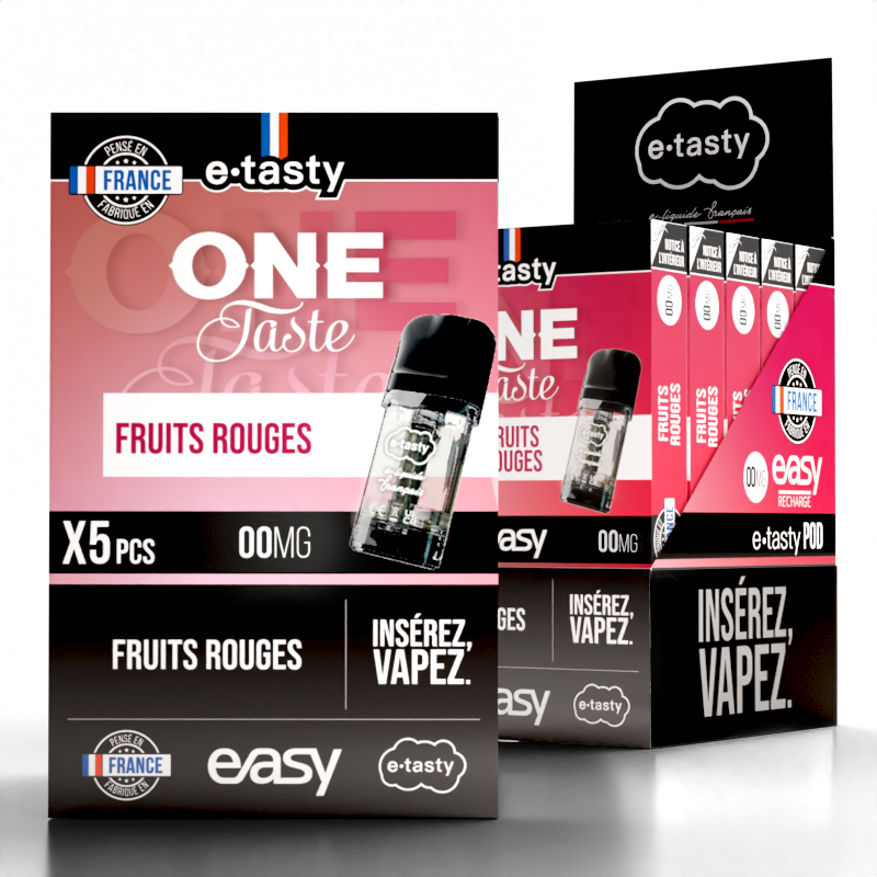 RECHARGE ONE TASTE FRUITS ROUGES / 2pcs - EASY